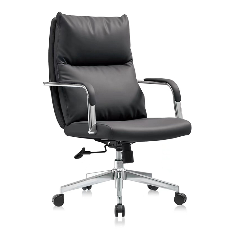 RUNZHI 866C Leather Chair & PU 