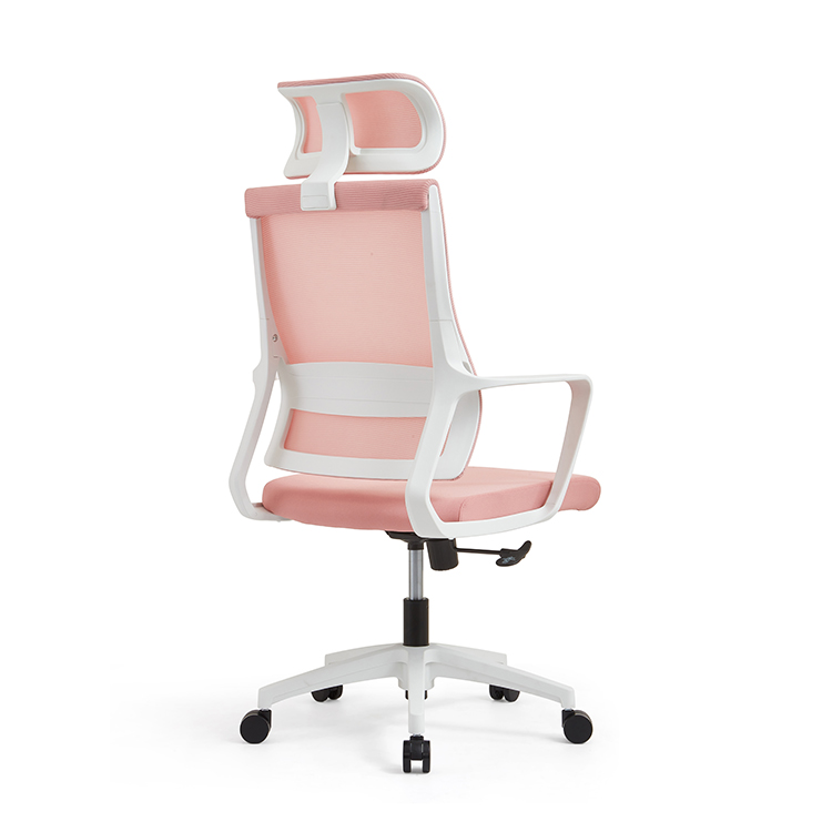 RUNZHI 2025 New Style106A Pink Color Mesh Chair