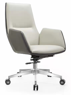 RUNZHI 2376C Leather Chair & PU 