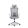 RUNZHI 2025 New Style 763A Grey Color Mid-back Swiveling Mesh Office Chair