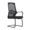 RUNZHI 775D Black Color Mid-back Swiveling Mesh Office Chair