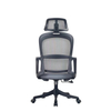 RUNZHI 2025 New Style Grey 138A High-back Swiveling Mesh Office Chair