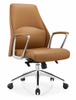 RUNZHI Fashionable Style 2323C Leather Chair & PU Luxury Grey