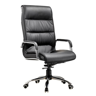 RUNZHI 2264A Leather Chair & PU Black