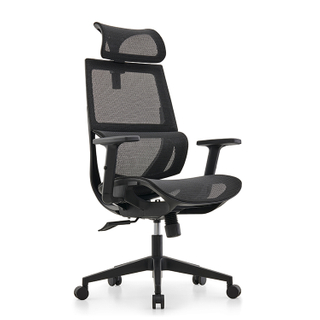 RUNZHI W187A Black Ergonomics Chair